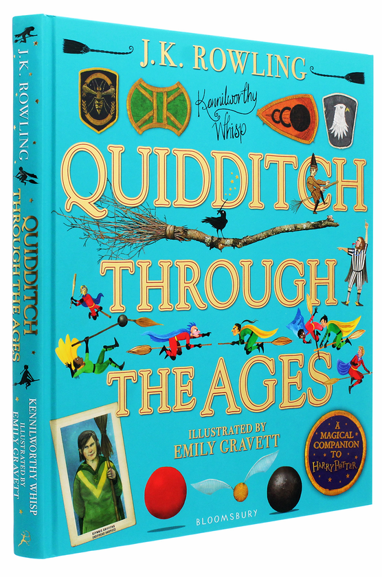 Паперова книга «Quidditch Through the Ages. Illustrated Edition. A magical companion to the Harry Potter stories», автор Джоан Ролінґ - фото №1