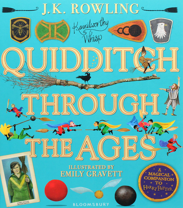 Паперова книга «Quidditch Through the Ages. Illustrated Edition. A magical companion to the Harry Potter stories», автор Джоан Ролінґ - фото №1