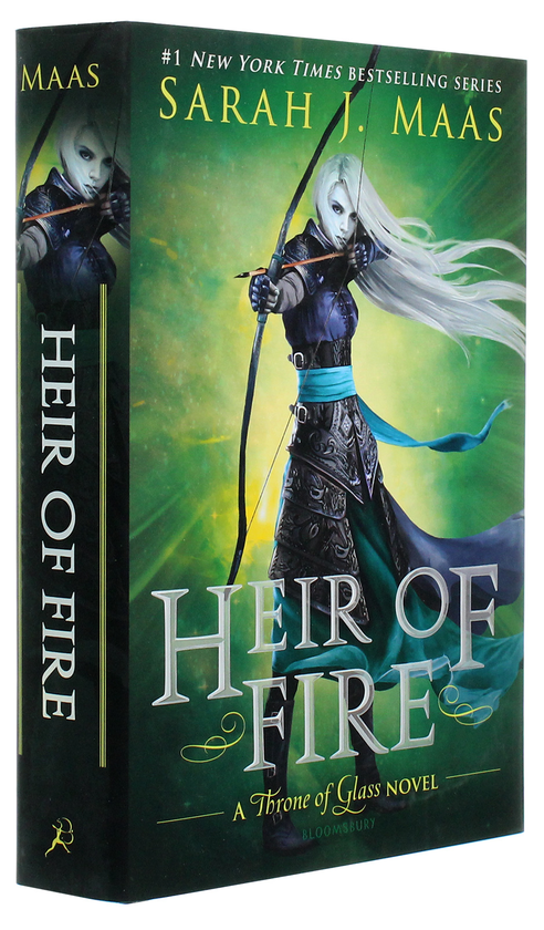 Паперова книга «Heir of Fire», автор Сара Дж. Маас - фото №1