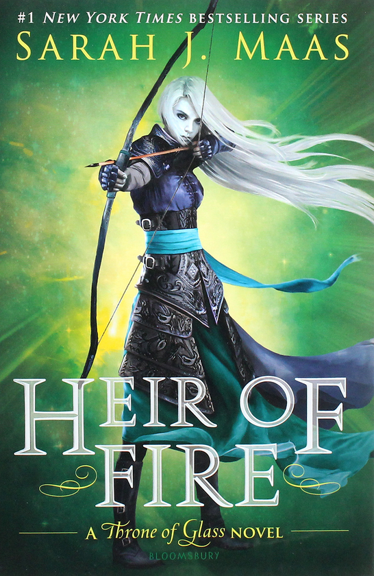 Паперова книга «Heir of Fire», автор Сара Дж. Маас - фото №1