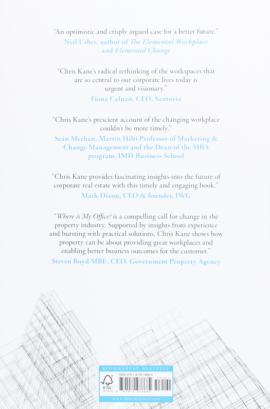 Бумажная книга «Where is My Office? Reimagining the Workplace for the 21st Century», автор Крис Кейн - фото №1