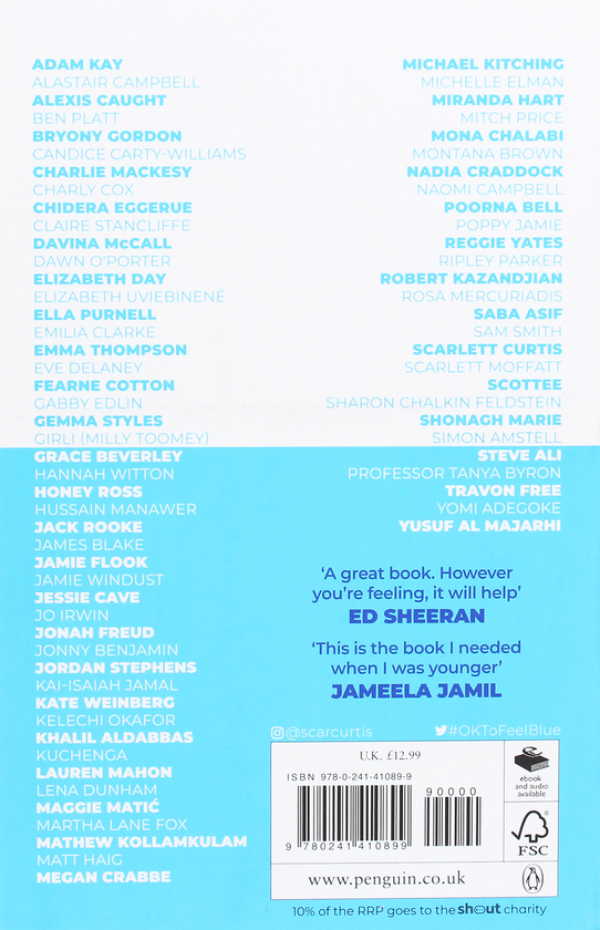 Бумажная книга «It's Not OK to Feel Blue (and other lies). Inspirational people open up about their mental health», автор Скарлетт Кертис - фото №1