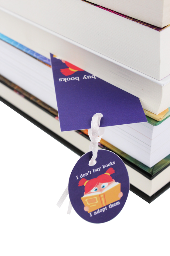 «Набор закладок для книг Bookmarks Look better with a book 5 шт (0000000000369)», бренда Bookmarks - фото №1