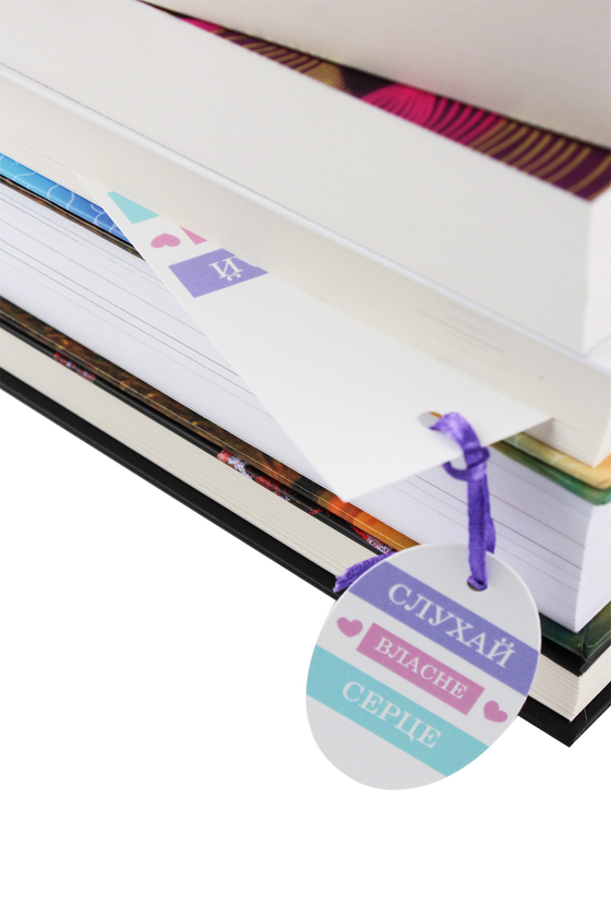 «Набор закладок для книг Bookmarks Love is all 5 шт (0000000000345)», бренда Bookmarks - фото №1