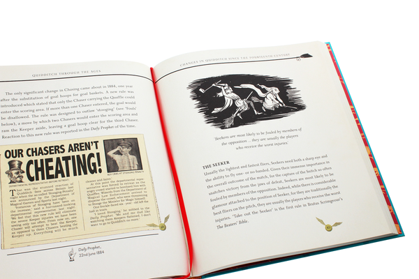 Паперова книга «Quidditch Through the Ages. Illustrated Edition. A magical companion to the Harry Potter stories», автор Джоан Ролінґ - фото №1