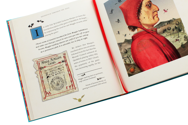 Паперова книга «Quidditch Through the Ages. Illustrated Edition. A magical companion to the Harry Potter stories», автор Джоан Ролінґ - фото №1