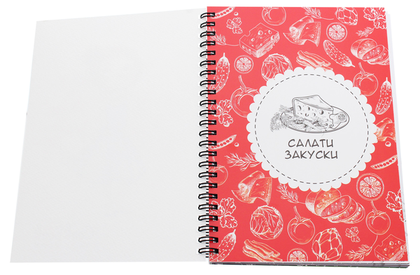 «Блокнот Figasse CookBook Дівчинка (КБ0001)», бренду Figasse - фото №1