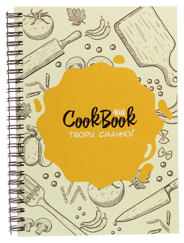  «Блокнот Figasse CookBook Желтый (КБ0006)» - фото №1