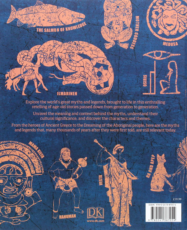 Бумажная книга «Myths & Legends. An illustrated guide to their origins and meanings », автор Филипп Уилкинсон - фото №1