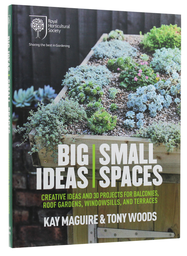 Бумажная книга «Big Ideas, Small Spaces. Creative ideas and 30 projects for balconies, roof gardens, windowsills and terraces», авторов Кей Магуайр, Тони Вудс - фото №1