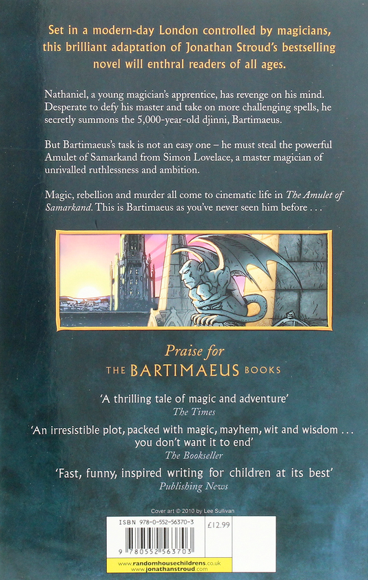 Бумажная книга «The Amulet of Samarkand», автор Джонатан Страуд - фото №1