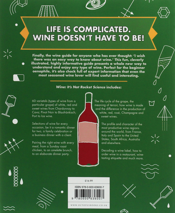 Паперова книга «Wine it's not Rocket Science», автор Офелія Нейман - фото №1