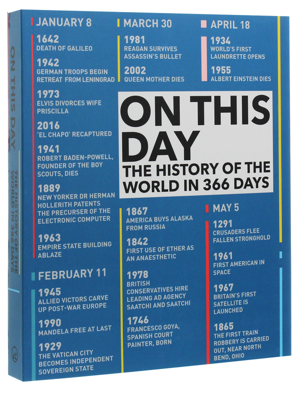 Бумажная книга «On This Day. The History of the World in 366 Days» - фото №1