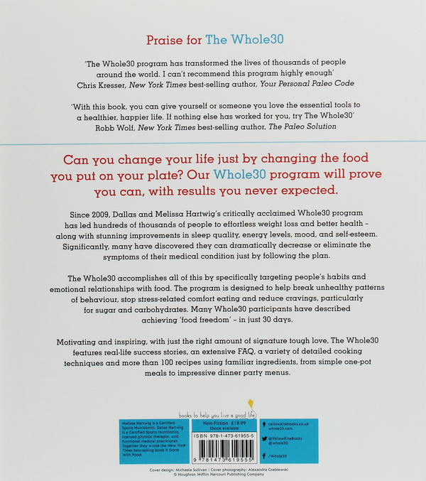 Паперова книга «The Whole 30», авторів Даллас Хартвіг, Мелісса Хартвіг Урбан - фото №1