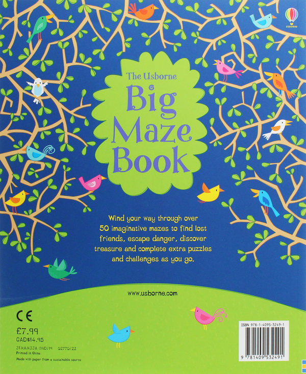 [object Object] «Big Maze Book», автор Кирстин Робсон - фото №2 - миниатюра