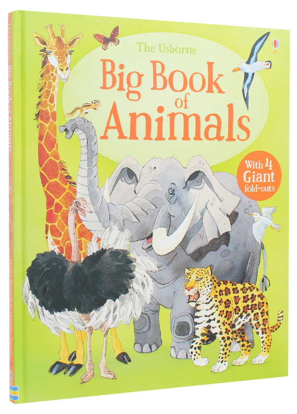 Бумажная книга «The Usborn Big Book of Animals», автор Хазел Мэскелл - фото №1