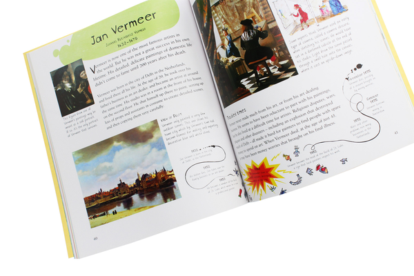 [object Object] «The Usborne Book of Famous Artists», авторов Рози Диккинс, Эбигейл Уитли, Рут Брокльхерст - фото №6 - миниатюра