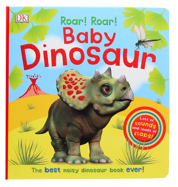 Паперова книга «Roar! Roar! Baby Dinosaur» - фото №1