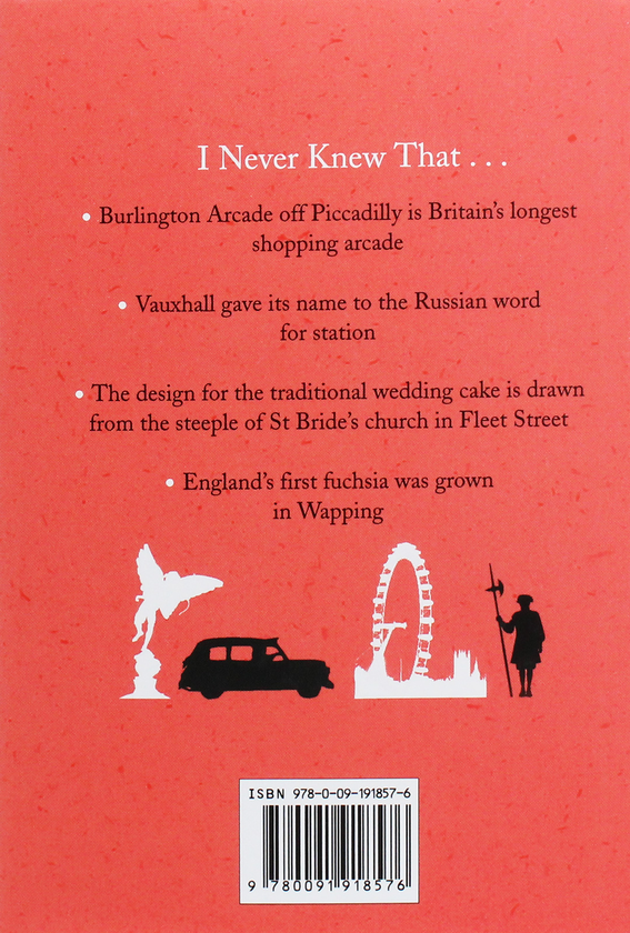Бумажная книга «I Never Knew That About London», автор Кристофер Уинн - фото №1