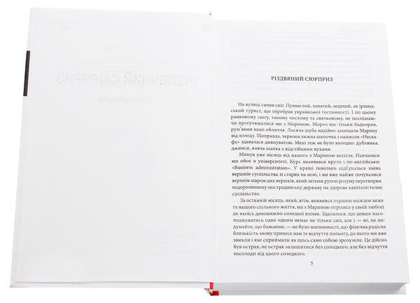 Паперова книга «Різдвяний сюрприз», автор Андрій Курков - фото №1