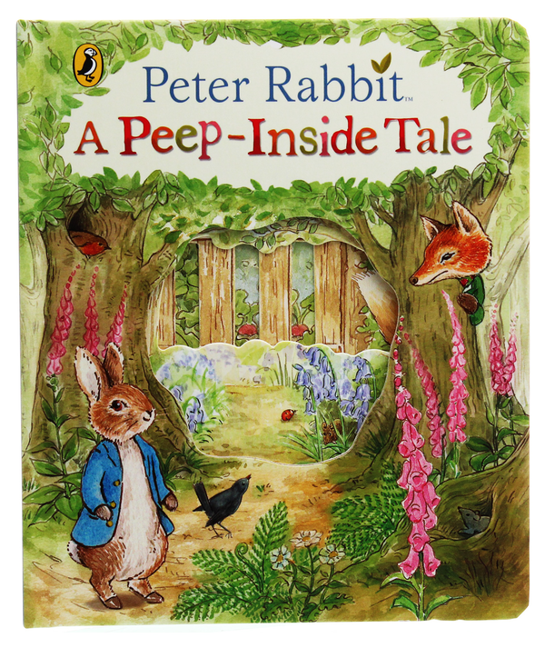 Паперова книга «Peter Rabbit: A Peep-Inside Tale», автор Беатріс Поттер - фото №1