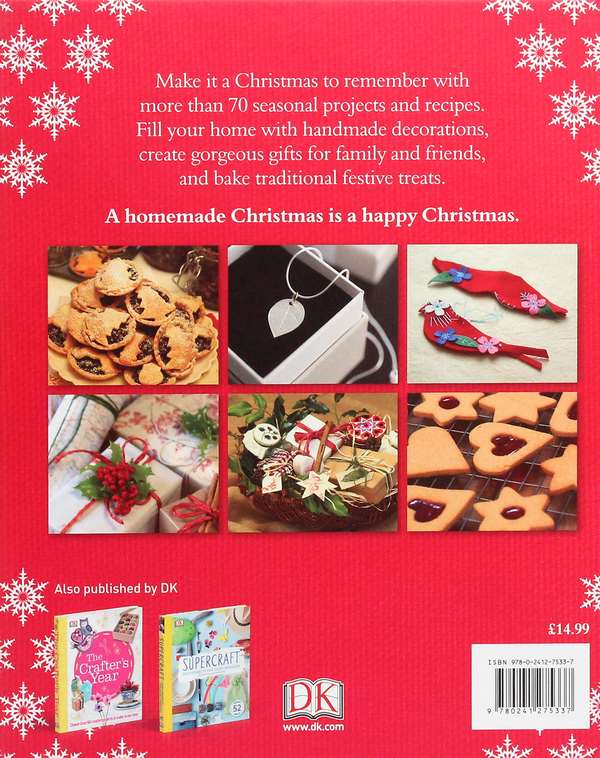 Бумажная книга «Homemade Christmas. Create your own gifts, cards, decorations, and bakes» - фото №1