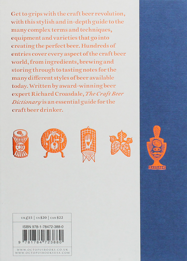 Бумажная книга «The Craft Beer Dictionary», автор Ричард Кросдейл - фото №1