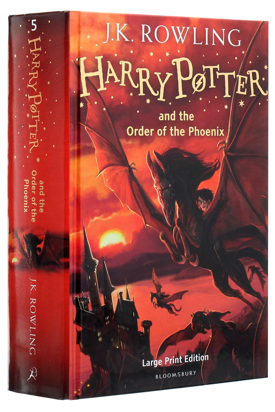 Бумажная книга «Harry Potter and the Order of the Phoenix», автор Джоан Роулинг - фото №1