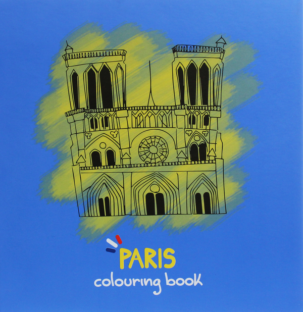 Бумажная книга «Paris. Colouring book» - фото №1