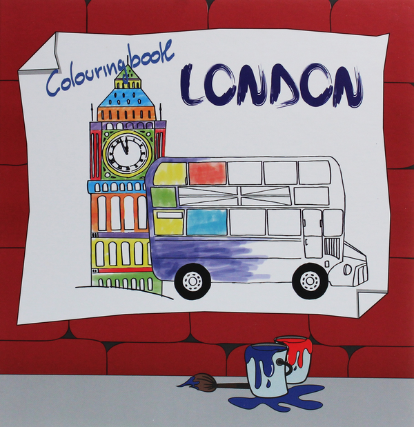 Бумажная книга «London. Colouring book» - фото №1