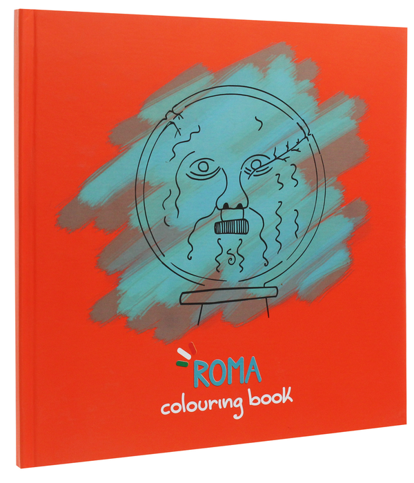 Бумажная книга «Roma. Colouring book» - фото №1