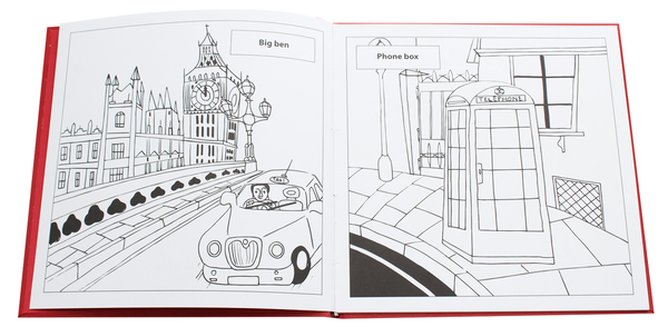 Паперова книга «London. Colouring book» - фото №1
