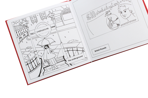 Паперова книга «London. Colouring book» - фото №1
