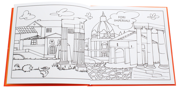 Бумажная книга «Roma. Colouring book» - фото №1