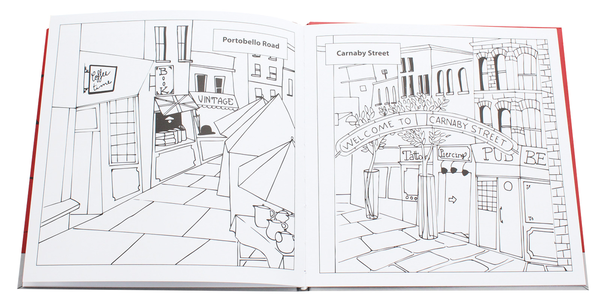 Бумажная книга «London. Colouring book» - фото №1