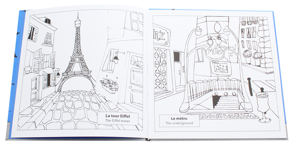 Паперова книга «Paris. Colouring book» - фото №1