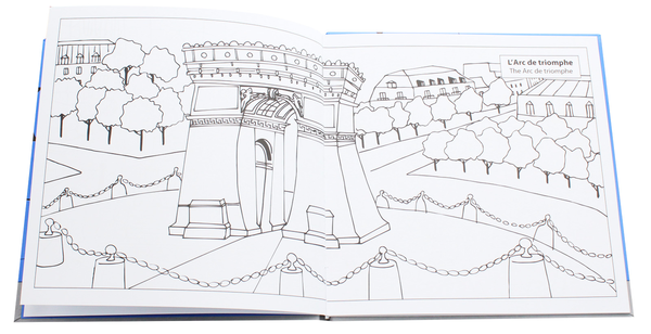 Бумажная книга «Paris. Colouring book» - фото №1