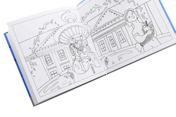 Паперова книга «Paris. Colouring book» - фото №1
