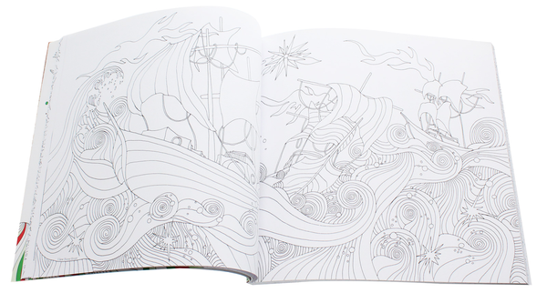 Бумажная книга «The Magical Christmas. A Colouring Book», автор Лиззи Мэри Каллен - фото №1