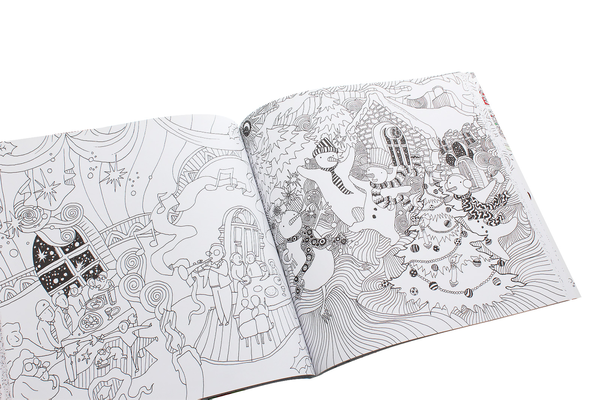 Бумажная книга «The Magical Christmas. A Colouring Book», автор Лиззи Мэри Каллен - фото №1