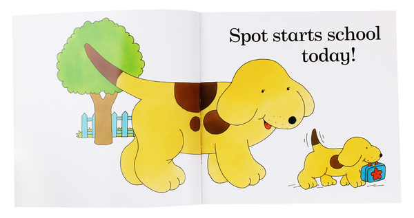 Бумажная книга «Spot Goes to School», автор Эрик Хилл - фото №1