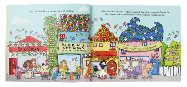 Бумажная книга «The Fairytale Hairdresser and Thumbelina», автор Эби Лонгстафф - фото №1