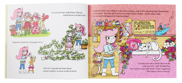 Бумажная книга «The Fairytale Hairdresser and Thumbelina», автор Эби Лонгстафф - фото №1