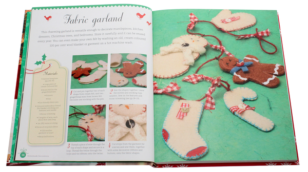 Бумажная книга «Homemade Christmas. Create your own gifts, cards, decorations, and bakes» - фото №1