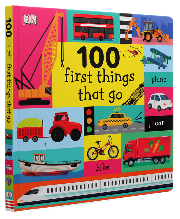 Бумажная книга «100 First Things That Go» - фото №1