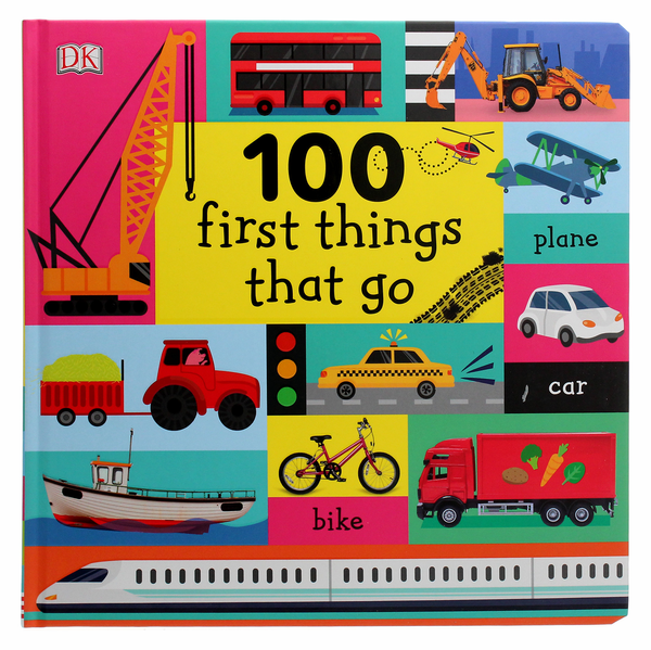 Бумажная книга «100 First Things That Go» - фото №1