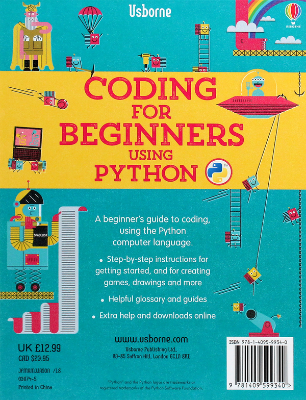 Бумажная книга «Coding for Beginners. Using Python», автор Луи Стоуэлл - фото №1
