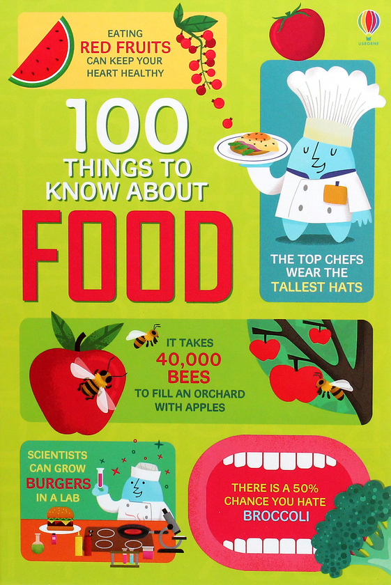 Паперова книга «100 Things To Know About Food», авторів Джером Мартін, Сем Бер, Еліс Джеймс, Рейчел Ферт - фото №1