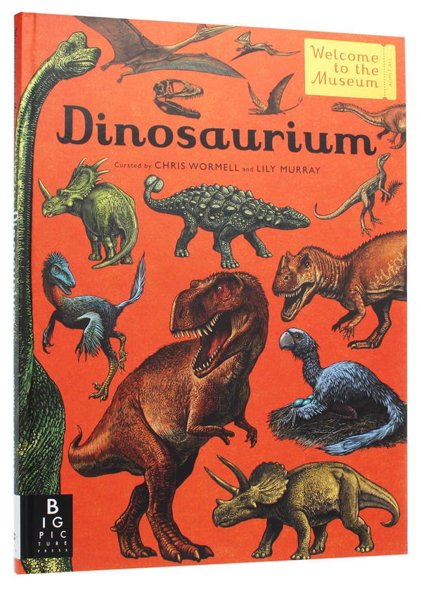 Паперова книга «Dinosaurium», автор Лілі Мюррей - фото №1