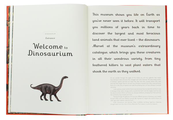 Паперова книга «Dinosaurium», автор Лілі Мюррей - фото №1